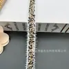Cinta de Felpa de Gama Alta Estilo Chanel Cinta Cruzada Estilo Retro DIY para Bolsas, Sombreros, Accesorios de Ropa y Materiales