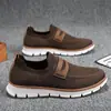 Zapatos para Hombre de Talla Grande, Moda Transfronteriza, Zapatos Casuales Transpirables, Zapatos Deportivos Ligeros de Suela Suave para Exteriores, Slip-On, Venta al por Mayor