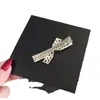 Pinza de Flequillo Brillante de Pedrería de Alta Gama para Niñas, Pasador de Cristal de Imitación, Pasador, Pasador Roto, Pinza de Pato, Accesorios para el Cabello