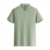 Camisa Polo de Gama Alta Impresión Personalizada de Logo Ropa de Equipo Corporativo Educación y Capacitación Bordado Tienda 4S Cuello Camisa Cultural de Manga Corta