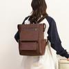 Mochila de Couro de Vaca Estilo Novo 2026 para Mulheres, Bolsa de Ombro Casual, Bolsa Feminina de Couro com Cera de Óleo da Moda, Fornecimento Direto da Fábrica, Disponível para Vendas Transfronteiriças