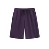Shorts Pesados de Color Sólido Estilo Americano, Shorts de Verano Unisex, Shorts Versátiles Deportivos Casuales con Bordado de Logo, Shorts de Equipo