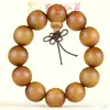 Yiming Xianyuan Sandália Verde Sandália Preta Pau-rosa Contas Rosário 108 Pulseira Artesanato em Madeira