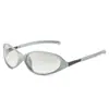 26 Gafas Deportivas Ovaladas para Exteriores de Nueva Tendencia Transfronteriza, Gafas de Sol Alienígena de Moda Europea y Americana, Gafas de Ciclismo