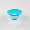 Conjunto de Tigelas de Vidro Resistente ao Calor para Salada Doméstica Tigela de Cozinha com Tampa Grande Capacidade Tigela para Frutas e Arroz Utensílios de Mesa para Armazenamento