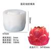 Mostrando Orgulhosamente o Molde de Resina de Lótus, Molde de Silicone para Vela Aromática, Resina Espelhada, Novo Produto na Amazon