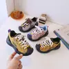 Zapatos de Senderismo para Niñas para Viajes al Aire Libre 2026, Tenis Infantiles con Bloques de Color y Perlas, Nuevos Zapatos Casuales para Niños de Otoño