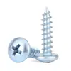 Tornillo autorroscante de cabeza plana grande endurecido M3M4M5M6 tornillo autorroscante de tapa grande tornillo autorroscante de cabeza de paraguas tornillo autorroscante de cabeza redonda