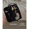 Bolsa de Cosméticos, Estuche para Lápices, Bolsa de Almacenamiento Portátil con Compartimentos, Bolso Impermeable, Bolsa de Almacenamiento de Alto Valor Estilo Ins para Viajes