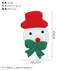 Acessórios de Desenho Animado Papai Noel Boneco de Neve Rena Pulseiras de Bater Broches Acessórios de Decoração de Natal Acessórios de Presente Atacado