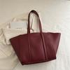 Bolsa de Trabalho Superior Feminina 2025 Nova Grande Capacidade Bolsa de Ombro para o Trabalho Bolsa Tote Casual Simples Retrô