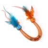 Cuerda elástica para gatos, palo de juguete con plumas, bola de hierba gatera, artefacto para aliviar el aburrimiento, palo para moler gatitos, suministros para mascotas