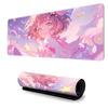 Mouse Pad para Jogo Estilo Anime Super Grande Borda Travada Menino E-sports Jogo Computador Pad Grande para Teclado Espessado Antiderrapante