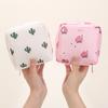 Bolsa de almacenamiento de toallas sanitarias portátil de dibujos animados linda de venta caliente transfronteriza para niñas Luna Algodón Puro Bolsa de Algodón Sanitario Bolsa de Almacenamiento