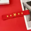 Faixa de Cabeça Infantil para Dia Nacional, Jogos Esportivos, Apresentações Escolares, Torcida China Basquete, Dança de Rua, Faixa de Cabeça Fitness Estilosa