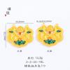 Jindian Same Sha Jin Fu Yun Lianlian Ruyi Candado Colgante de Bolsa Collar DIY Diseño Nicho Candado Ping An para Mujer