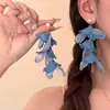 Feriado Brilhante~ Brincos de Franja Amarelos Super Feéricos para Mulheres, Brincos com Vibe de Praia, Acessórios de Orelha Super Bonitos para Feriado
