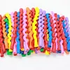 Decoración de Globos en Forma de Ola para Fiestas, Juguetes Largos de Forma Irregular, Globos Espirales Grandes de Colores para Niños, Venta al por Mayor Transfronteriza