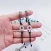 Explosões Europeias e Americanas Girassol Cera Tecido Bonito Margarida Pulseira Amizade Casal Girassol Cartão Pulseira