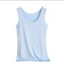 Chaleco Sin Costuras de Seda de Hielo para Mujer para Usar Afuera y Adentro, Ajuste Delgado y Versátil Camisola Chaleco de Modal sin Mangas para Verano