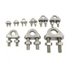 Suministrado directamente por el fabricante: Abrazaderas de Acero Inoxidable Marino 304, Abrazaderas de Cable de Acero en Forma de U, Abrazaderas para Cuerda. Grandes Cantidades, Excelentes Precios