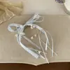 Pinza para el Cabello de Lazo Dulce Estilo Coreano con un Toque de Lujo, Pinza de Pato Exquisita y Elegante para Recogidos, Accesorio para el Cabello de Diseño Único