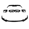 Adequado para BMW M2 Lip Dianteiro, Lip Traseiro e Grade G87 Modificado para Estilo Cs Lip Dianteiro, Lip Traseiro, Saída de Ar da Grade Kit Aerodinâmico