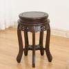 Taburete de Batería Madera Maciza Taburete Guzheng Taburete Redondo Taburete Chino para Hogar Comedor Taburete Bajo Taburete Cuadrado Clásico Jinse Taburete para Bailar