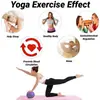 Pelota de Yoga Pelota de Pilates Transfronteriza 25 cm Pelota de Equilibrio Fitness Pelota de Gimnasia Niños Mujeres Embarazadas Pelota de Yoga de PVC