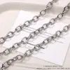 Cadena de Acero Inoxidable con Forma de O Transfronteriza Hilo No Desvanecible Cadena para Suéter Pulsera Collar DIY Múltiples Especificaciones Venta Directa de Fábrica en Stock