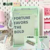 Bolsa com Zíper Cor Macaron Pastel A4 com Alça Transparente, Bolsa para Documentos para Armazenamento de Escritório, Bolsa Tote de Grande Capacidade