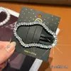 Pinza BB con un toque de alta gama, pinza para el pelo de nube hueca con pedrería para mujer, pinza para la nuca, pinza para el flequillo lateral, accesorio para el pelo