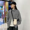Marca de Moda Ultraligera Multifuncional Bolsa para Teléfono Móvil Riñonera Deportiva Bolsa Vertical para Pecho Bolso Cruzado para Hombre Bolso de Cuello de Un Solo Hombro para Hombre