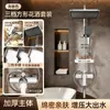 Venta al por mayor de fábrica para el hogar Baño Cabezal de ducha simple Alta presión Gran flujo de agua Cabezal de ducha de lluvia para baño Juego completo Un juego