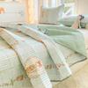 Conjunto de três peças de capa de cama acolchoada de algodão lavável classe A para comércio exterior, lençol de cama de tatame espesso lavável à máquina, capa universal Kang Four Seasons