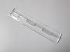 Fábrica IVA transparente esmerilado con agujero con tornillo con resorte endurecido plástico esmerilado acrílico orgánico bisagra