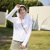 Ropa de protección solar de alta gama para hombres y mujeres para el verano, chaqueta ligera, protección UV, sensación fresca, ropa de protección solar para exteriores con logotipo impreso