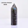 Cristal Natural Pedra Bruta Pilar Pontiagudo Pilar de Cristal Semi-precioso Cristal Branco Citrino Prisma Hexagonal Ornamento de Mesa Atacado