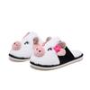 Pantuflas de Cartoon de Vaca Maomao Femininas Outono e Inverno Transfronteiriças Casa Quente Antiderrapante Base Grossa Pantuflas de Algodão com Forro de Lã
