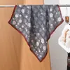 Bufanda de seda de espiga para mujer, nuevo estilo primavera/verano, chic francés, accesorio versátil para decorar cuellos, camisas, trajes, diademas y accesorios para el cabello