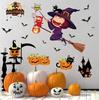 [SK9319ds] Halloween Flying Haunted House Bar Decorativo Janela Portas, Portas e Outros Decorativos Parede Sticks PVC