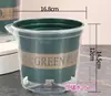 Vaso autoirrigável para Jiboia vaso automático absorvente de água preguiçoso vaso transparente plástico vaso especial para Jiboia atacado