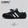 Zapatos de Entrenamiento Globales Negros Alemanes para Mujer 2026 Verano Nuevos Zapatos Planos de Ballet Transpirables Suela Gruesa Muy Gruesa Versátiles Zapatos Deportivos