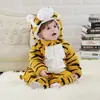 Ropa de Bebé Transfronteriza, Monos de Bebé para Primavera y Otoño, Conjuntos de Mameluco para Recién Nacidos, Pijamas Lindos y Adorables, Trajes de Gateo de Animales