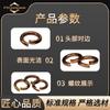 C65100 bronce al silicio arandela elástica GB93 arandela elástica DIN127 arandela elástica de cobre se puede personalizar QSi1-3 3-1