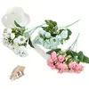 Decoración para el Hogar Flores Artificiales, Capullos Pequeños de Margarita, Decoración Suave de Interior, Arreglos Florales, Pared de Fondo para Bodas, Arreglos Florales al por Mayor
