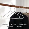 Percha de aleación de aluminio antideslizante sin costuras para ropa de adulto almacenamiento percha de ropa ropa percha de aluminio de alta resistencia
