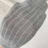 Calcetines infantiles nuevos para primavera y verano 2024 calcetines de moda de Corea del Sur color sólido negro blanco gris tres rayas AB calcetines de tubo para niños y niñas