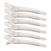 Pasador de belleza clip sin costuras pasador para cortar el pelo pasador de posicionamiento para partición de tinte caliente pasador para flequillo de palabra clip de presión de boca larga