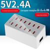 Usb telefone móvel carregamento rápido multifuncional casa Studio 12 portas linha plugue 5V2.4A multi-porta multi-dispositivo Smart Socket